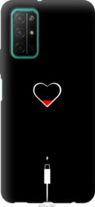 Чехол Подзарядка сердца для Huawei Honor 30S