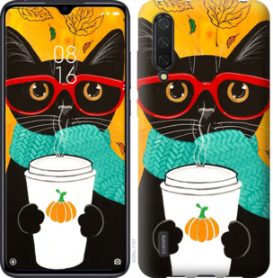 

Чохол Осінній кіт для Xiaomi Mi CC9 778448
