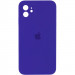 Чохол Silicone Case Square Full Camera Protective (AA) на Apple iPhone 11 (6.1") (Фіолетовий / Ultra Violet)