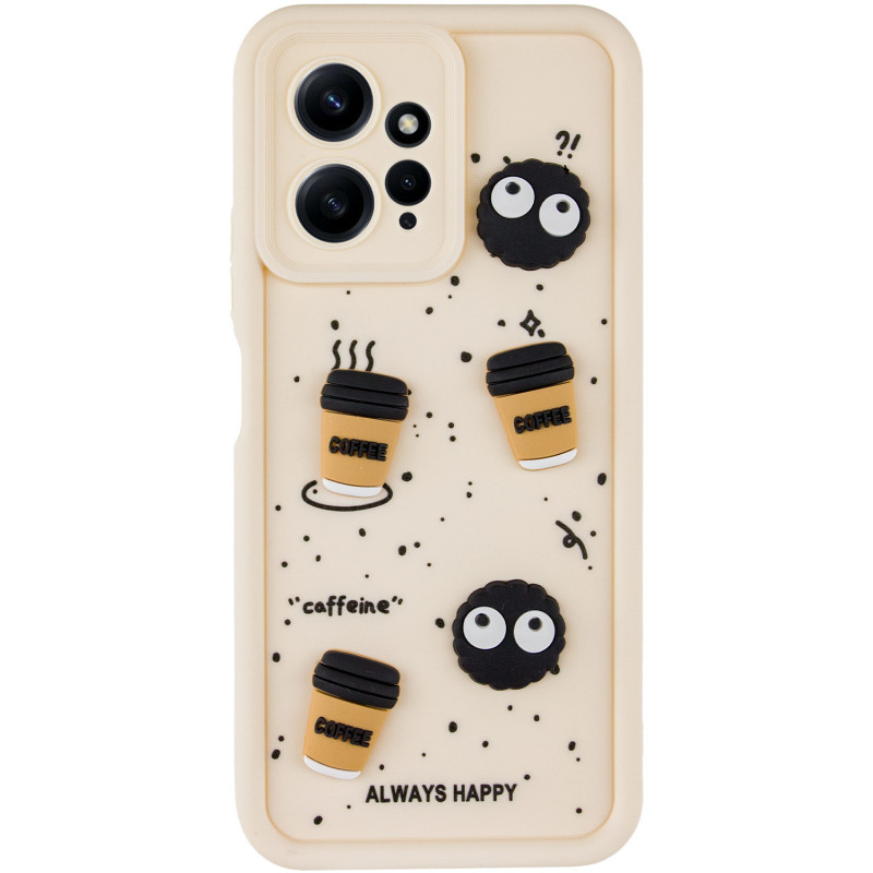 Фото Чохол TPU Toys Case на Xiaomi Redmi Note 12 4G (Sand / Always Happy) на vchehle.ua