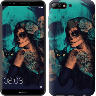 

Чехол Fantasy girl для Honor 7C pro 670601