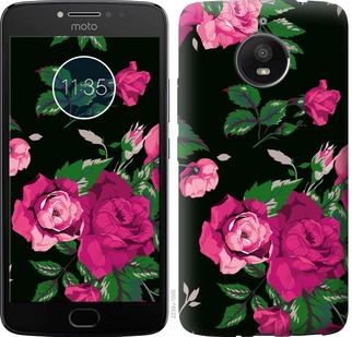 

Чохол Троянди на чорному тлі на Motorola Moto G7 Power 704609
