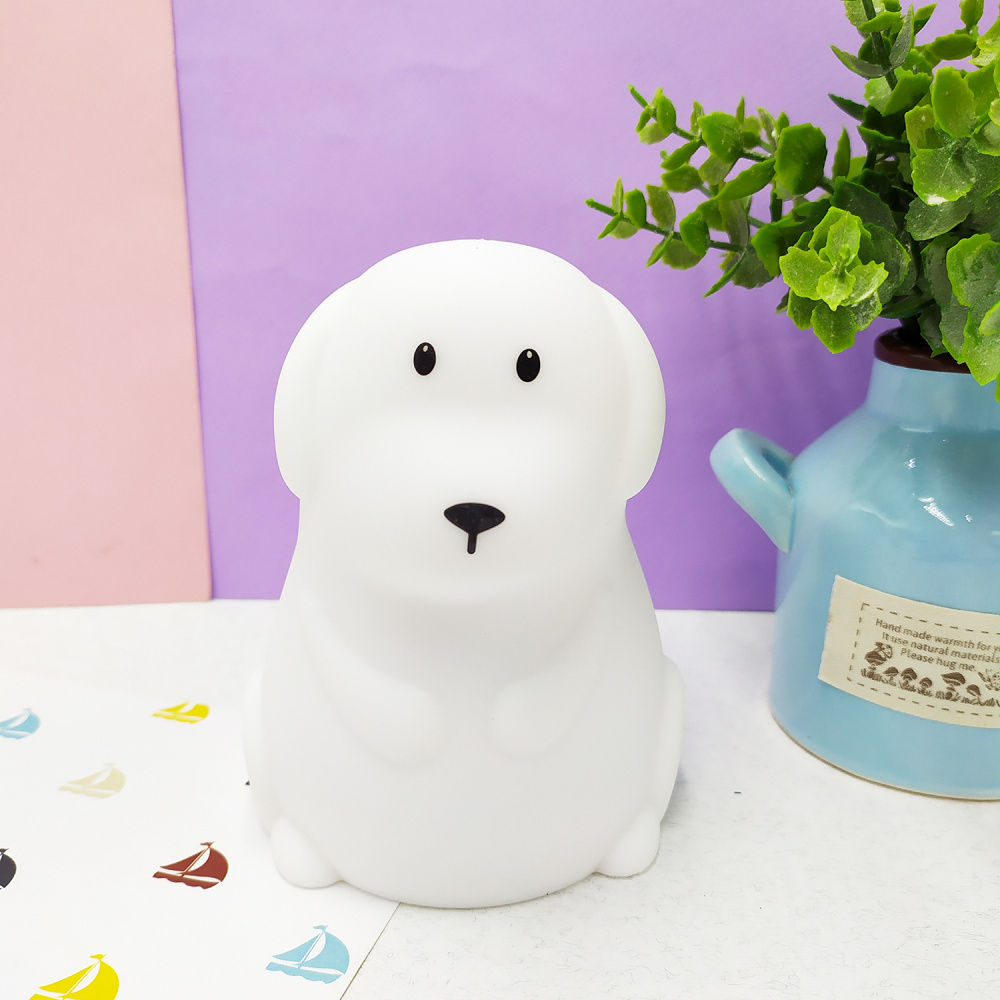 Ночник Colourful Night Pets (Silicone) Little Animals (dog)