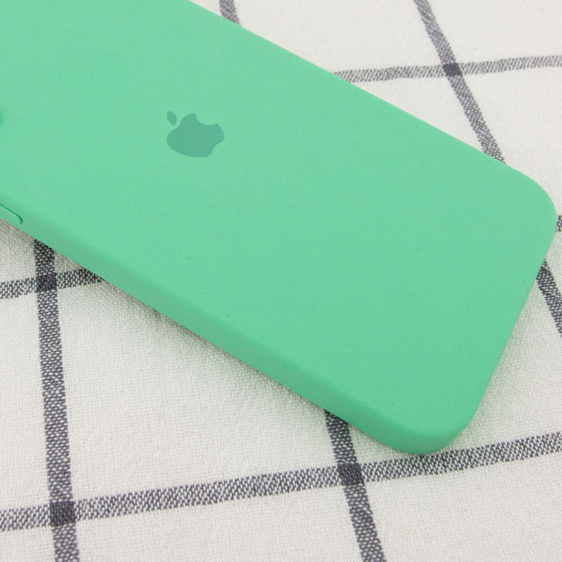 Фото Чохол Silicone Case Square Full Camera Protective (AA) на Apple iPhone 11 Pro (5.8") (Зелений / Spearmint) на vchehle.ua