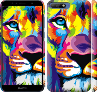 

Чохол Різнобарвний лев на Huawei Honor 9 778326