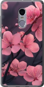 Чохол Пурпурна сакура на Xiaomi Redmi Note 4