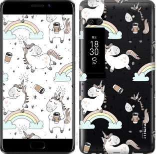 

Чехол Единорог и кофе для Meizu Pro 7 Plus 840912