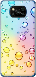 

Чехол Пузырьки для Xiaomi Poco X3 1163264