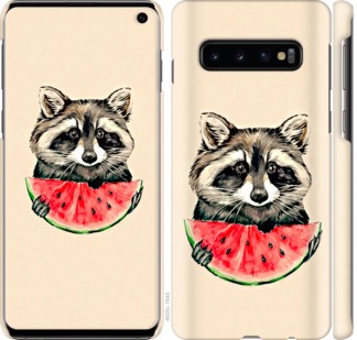 

Чохол Єнотик з кавуном на Samsung Galaxy S10 799518