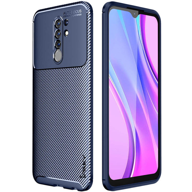 

TPU чехол iPaky Kaisy Series для Xiaomi Redmi 9 (Синий) 916021