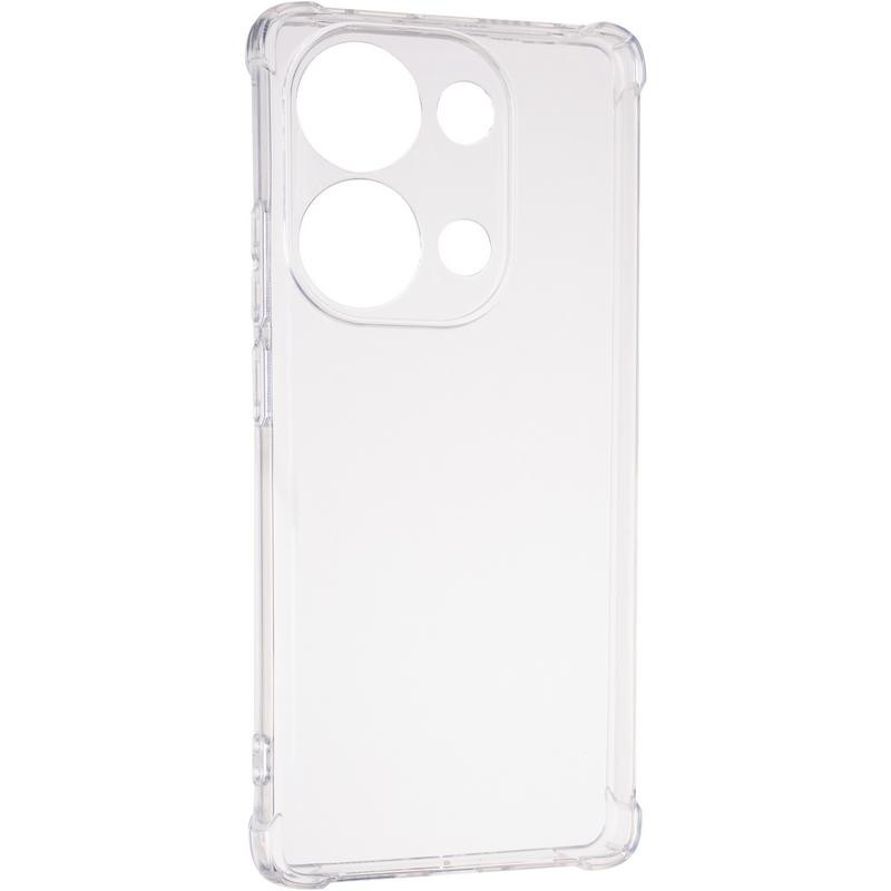 Фото TPU чехол Epic Ease с усиленными углами для Xiaomi Redmi Note 13 Pro 4G / Poco M6 Pro 4G (Бесцветный (прозрачный)) на vchehle.ua