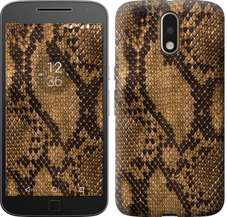 

Чехол Змеиная кожа для Motorola Moto G4 / G4 Plus 342117