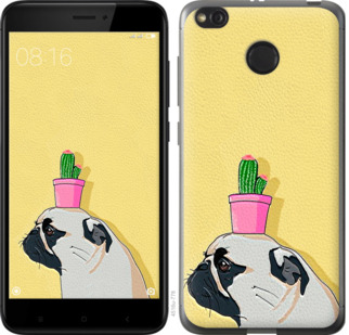 

Чохол Мопс з кактусом на Xiaomi Redmi 4X 795694
