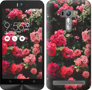 

Чехол Куст с розами для Asus ZenFone Selfie ZD551KL 639485