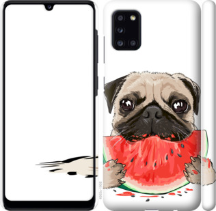 

Чехол Мопс и арбуз для Samsung Galaxy A31 A315F 932384