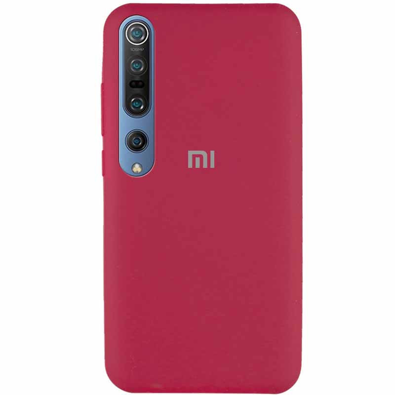 

Чохол Silicone Cover Full Protective (AA) для Xiaomi Mi 10 (Червоний / Rose Red) 1068762