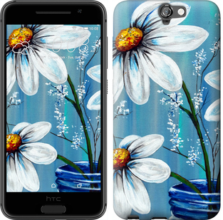 

Чехол Красивые арт-ромашки для HTC One A9 323150