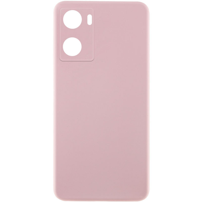 Чохол Silicone Cover Lakshmi Full Camera (AAA) на Oppo A57s / A77s (Рожевий / Pink Sand)