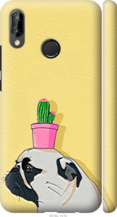 

Чохол Мопс з кактусом на Huawei P20 Lite 795755