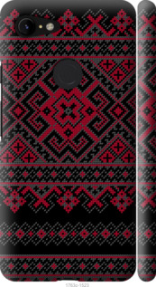 Чехол Вышиванка 52 для Google Pixel 3 XL