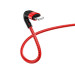 Фото Дата кабель Borofone BX34 Advantage USB to Lightning (1m) (Красный) в магазине vchehle.ua