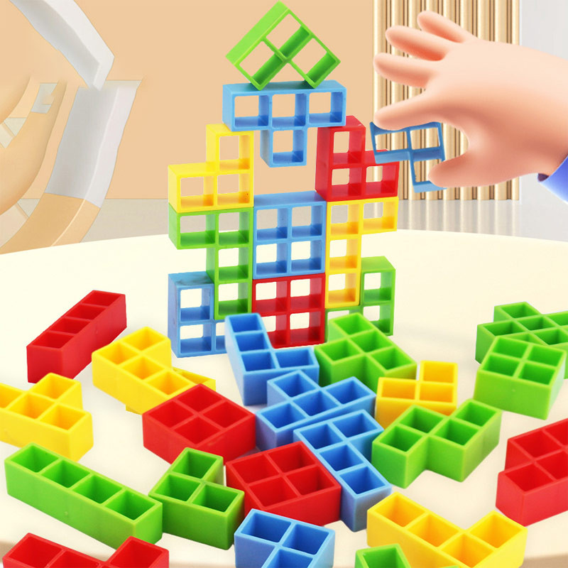 Фото Настольная интерактивная игра Ummi ME-008 Tetris tower game (Colorful) на vchehle.ua