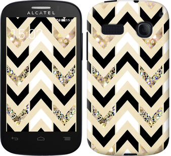 

Чехол Шеврон 10 для Alcatel One Touch Pop C3 4033D 540508