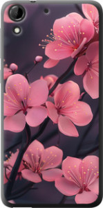 Чехол Пурпурная сакура для HTC Desire 728G
