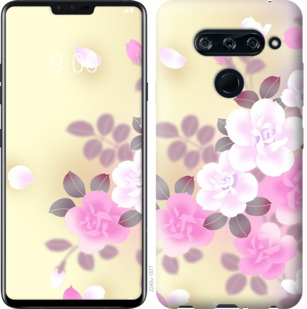 

Чохол Японські квіти на HTC U12 Plus 781045