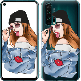 

Чехол Девушка v3 для Huawei Honor 20 Pro 843127