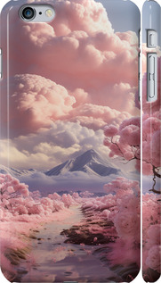 Чехол Розовые облака для iPhone 6s Plus