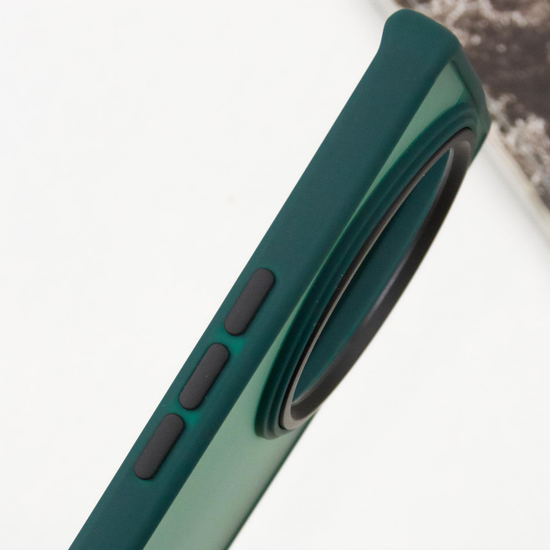 Фото Чехол TPU+PC Lyon Frosted для Xiaomi Redmi Note 14 Pro 4G (Green) в магазине vchehle.ua