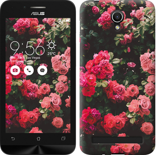 

Чохол Кущ з трояндами на Asus ZenFone Go ZC451TG 639482