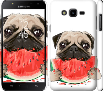 

Чохол Мопс і кавун на Samsung Galaxy J7 Neo J701F 843493