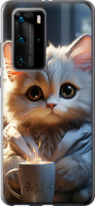 Чехол White cat для Huawei P40 Pro