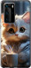 Чехол White cat для Huawei P40 Pro