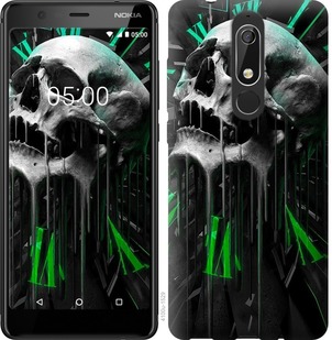 

Чехол Череп-часы для Nokia 5.1 671794