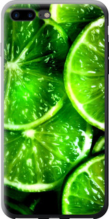 Чохол Зелені часточки лимона на iPhone 8 Plus
