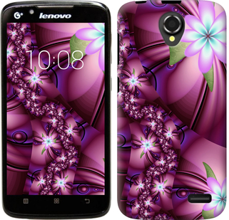 

Чехол Цветочная мозаика для Lenovo A388t 384175
