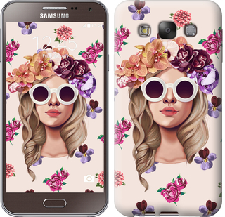 

Чохол Дівчина з квітами v2 на Samsung Galaxy E7 E700H 190168