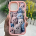 Фото Чохол TPU Cloudy Pictures на Apple iPhone 15 (6.1") (Kittens) на vchehle.ua
