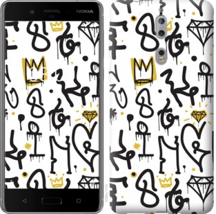 

Чохол Graffiti art на Nokia 8 745576