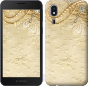 Чехол Кружевной орнамент для Samsung Galaxy A2 Core A260F