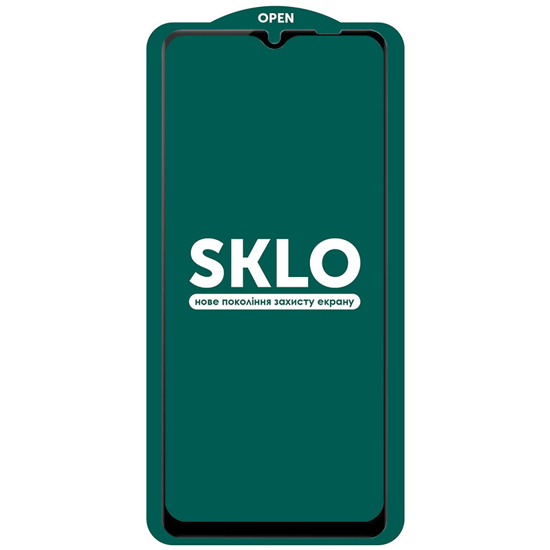 Фото Защитное стекло SKLO 5D для Samsung Galaxy A12/M12/A02s/M02s/A02/M02/A03s/A03 Core/A03 (Черный) на vchehle.ua