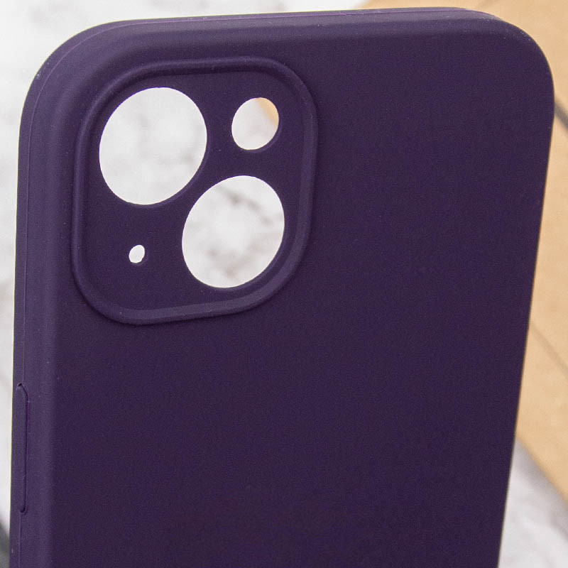 Купити Чохол Silicone Case Full Camera Protective (AA) NO LOGO на Apple iPhone 15 (6.1") (Фіолетовий / Elderberry) на vchehle.ua