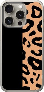 Чехол Пятна леопарда для iPhone 15 Pro