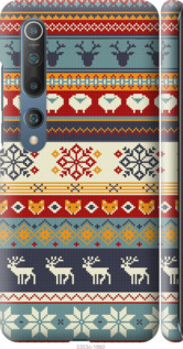 

Чехол Рождественский орнамент для Xiaomi Mi 10 Pro 955923