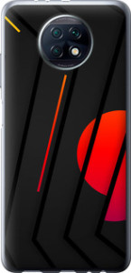 Чехол Разноцветные полосы для Xiaomi Redmi Note 9T