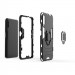 Ударопрочный чехол Transformer Ring for Magnet для Huawei P Smart Pro /Honor 9X (China) (Черный / Soul Black) в магазине vchehle.ua