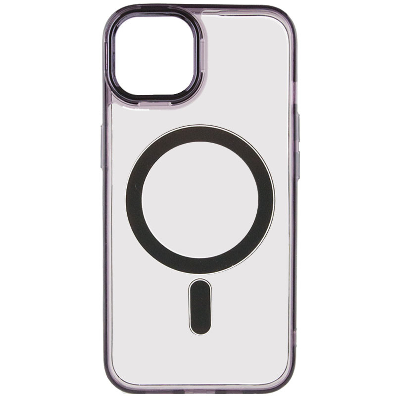 Чохол TPU Iris with Magnetic safe на Apple iPhone 12 Pro Max (6.7") (Чорний)